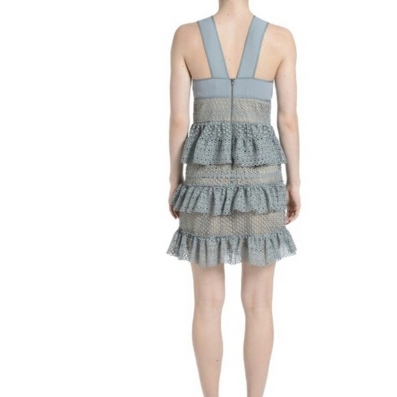 Romeo & Juliet Couture Lace Ruffle Mini Dress (NWT) - Picture 8 of 8